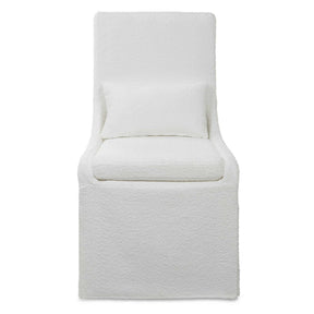 Coley Armless Chair - White by Uttermost - View 1