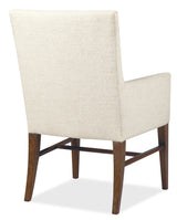 Driftwood Upholstered Arm Chair (Set of 2) Worn Saddle / Beige - Dark Brown / Beige by Hooker Furniture - View 3