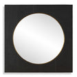 Ember Black Square Mirror by Uttermost - View 1