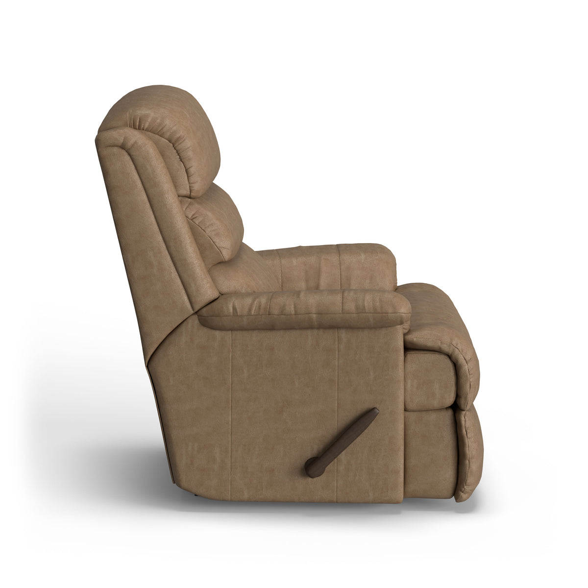 Yukon Transitional Leather Recliner | Flexsteel