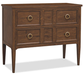 Cashiers Accent Drawer Chest Chestnut - Dark Brown by Hooker Furniture - View 1