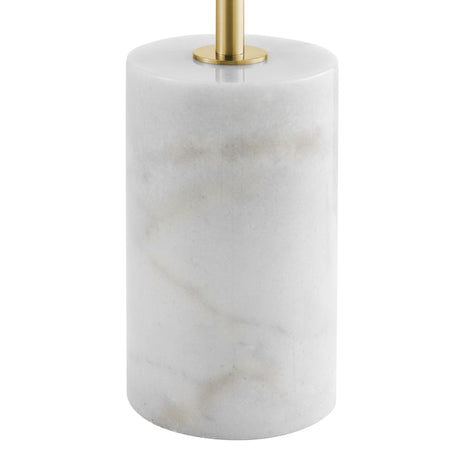 Anechdoche 2 Lights Gold And White Floor Lamp | Finesse - FL - 3404 - 2G - Home Elegance USA - 4