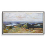 Above The Lakes Framed Landscape Print - Gray by Uttermost - View 1