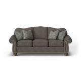 Bexley Fabric Sofa, Nailhead Trim | Flexsteel