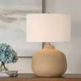 Cline Table Lamp Terracotta - Light Brown by Uttermost - View 2