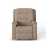 Arlo Transitional Fabric Power Recliner | Flexsteel