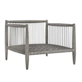 Borneo Outdoor Lounge Chair Dove - Light Gray by Uttermost - View 9