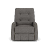Devon Transitional Fabric Power Rocking Recliner With Power Headrest | Flexsteel