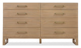 Banyon Bay Eight Drawer Dresser - Light Brown by Hooker Furniture - View 5
