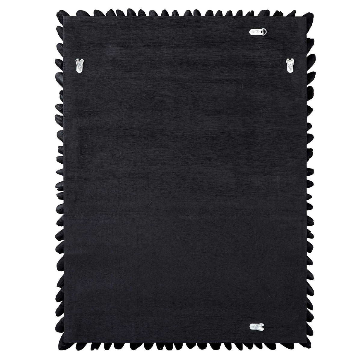 Bahama Wood Wood Wall Decor - Black by Uttermost - View 6