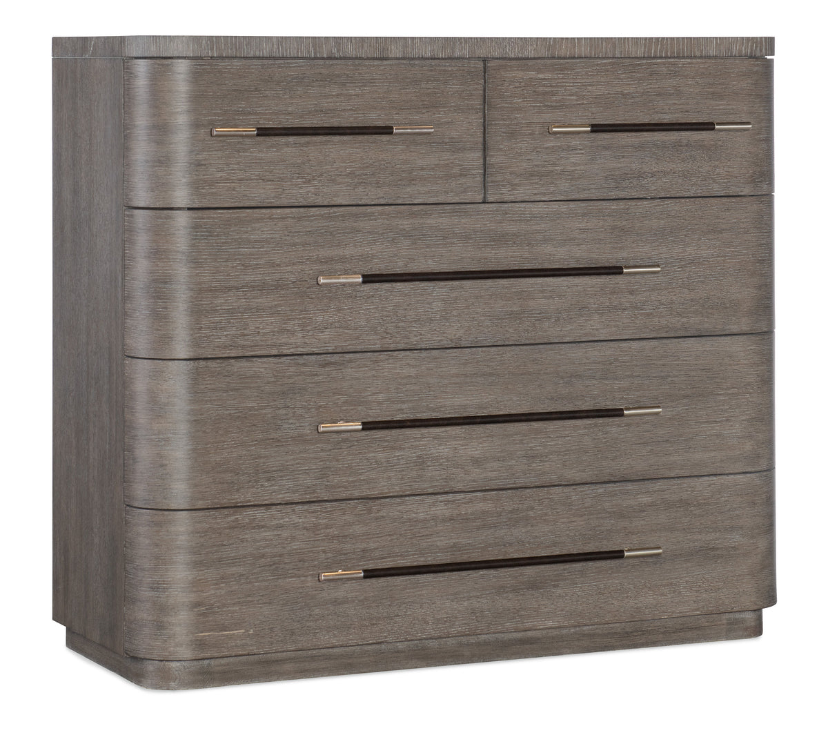 Modern Mood Bachelors Chest - Dark Brown / Dark Gray by Hooker Furniture - View 1