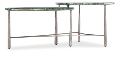 Commerce And Market Antares Coffee Table - Green / Silver by Hooker Furniture - View 1