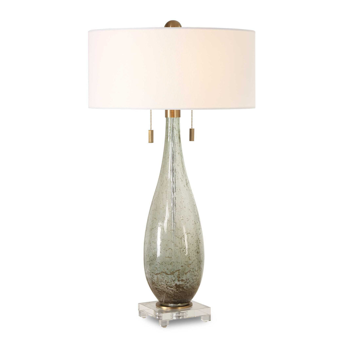 Cardoni Table Lamp - Green by Uttermost - View 1
