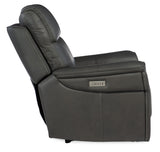 Lyra Zero Gravity Power Recliner With Power Headrest - Dark Gray by Hooker Furniture - View 9