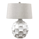 Guerina Scalloped Lamp - White by Uttermost - View 1