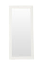 Regal - Modern White Crocodile Floor Mirror - View Image 1