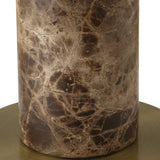 Sepia Brown Marble Buffet Lamp - Dark Brown by Uttermost - View 6