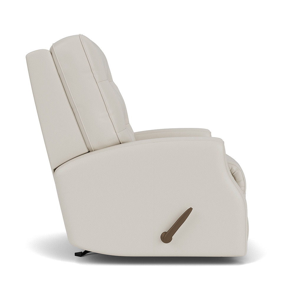 Devon Transitional Leather Rocking Recliner | Flexsteel