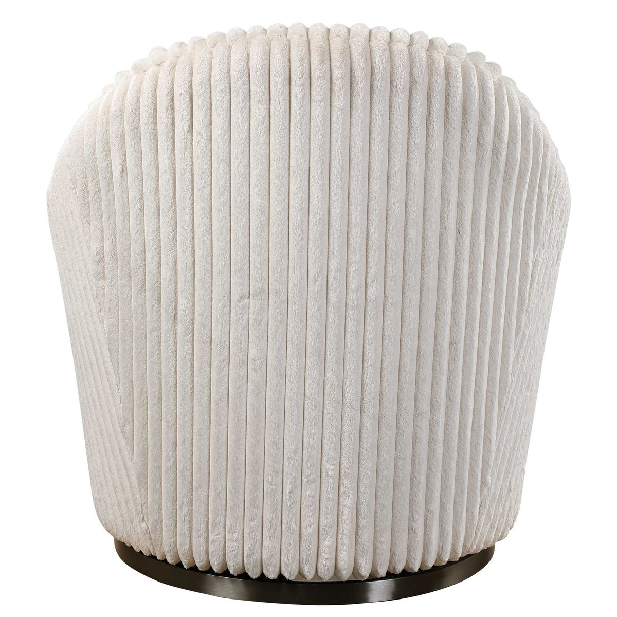 Crue Swivel Chair - White by Uttermost - View 7