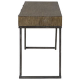 Comrade Natural Wood Desk - Dark Brown by Uttermost - View 5