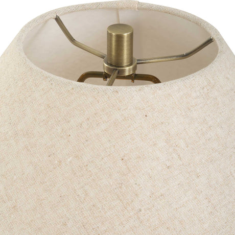 Javary Table Lamp - Beige by Uttermost - View 6