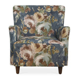 Lainey Floral Upholstered Armchair - Blue by Uttermost - View 1