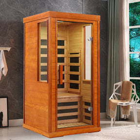 Home dry infrared  sauna  red light 1person - sold by Home Elegance USA