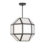 Hoi An 4 Light Geometric Chandelier - Black by Uttermost - View 6