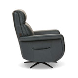 Haven Power Swivel Recliner With Power Headrest, Lumbar, Heat, Massage & Ventilation - Harbor | Flexsteel