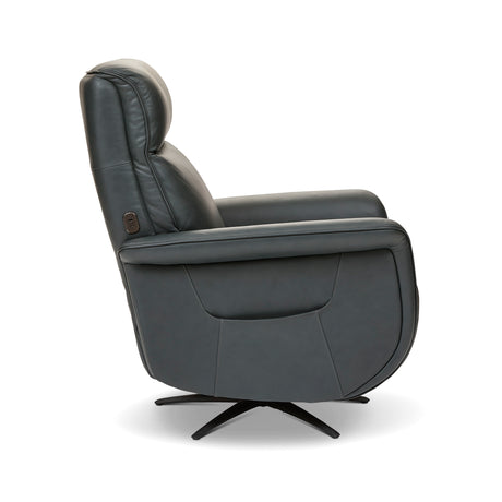 Haven Power Swivel Recliner With Power Headrest, Lumbar, Heat, Massage & Ventilation - Harbor | Flexsteel