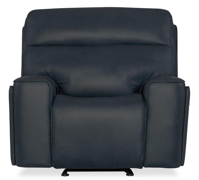 Riverton Power Gliding Recliner With Power Headrest/Lumbar - Blue by Hooker Furniture - View 1