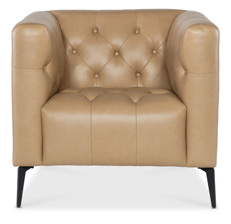 Nicolla Stationary Chair - Beige by Hooker Furniture - View 7