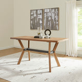 Millwork Friendship Table - Light Brown | Flexsteel