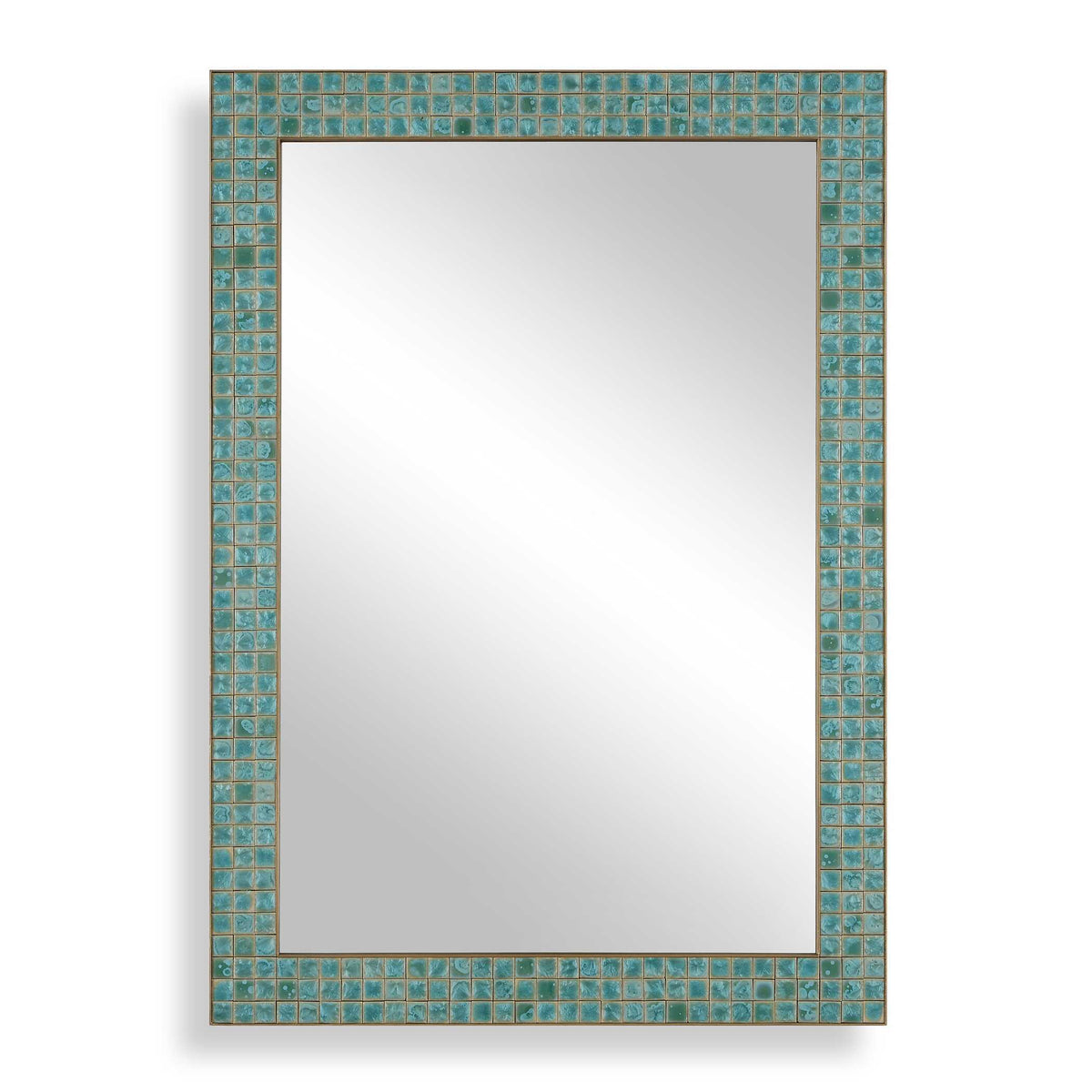 Coralie Tile Mirror - Blue by Uttermost - View 1