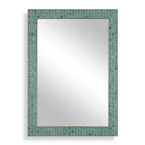 Coralie Tile Mirror - Blue by Uttermost - View 1