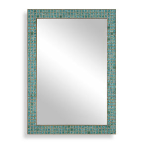 Coralie Tile Mirror - Blue by Uttermost - View 1