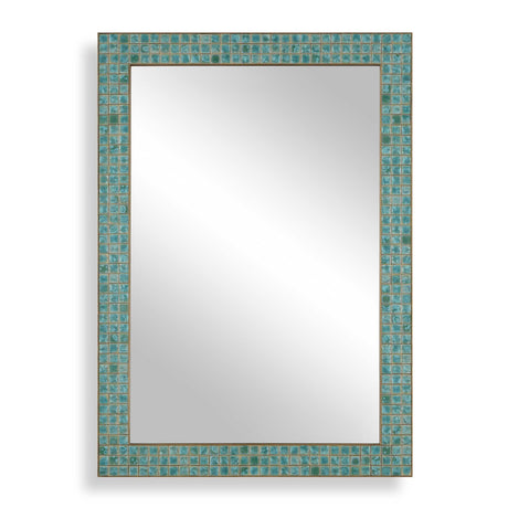 Coralie Tile Mirror - Blue by Uttermost - View 1