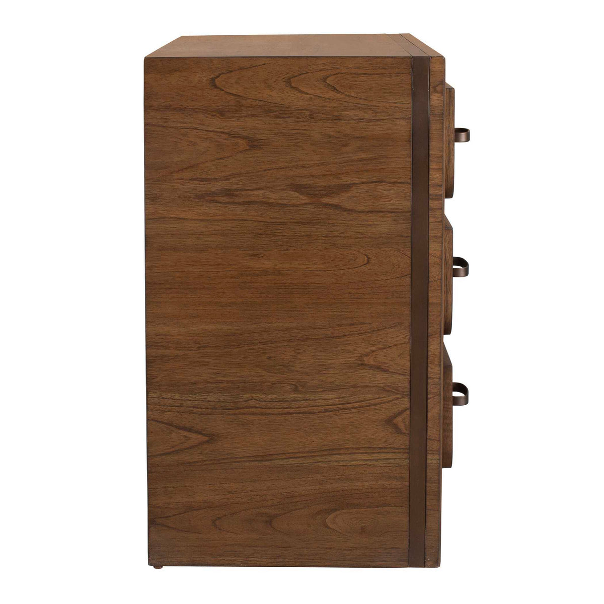 McKagan 3 Drawer Chest Mindi Wood - Dark Brown by Uttermost - View 4