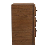 McKagan 3 Drawer Chest Mindi Wood - Dark Brown by Uttermost - View 4