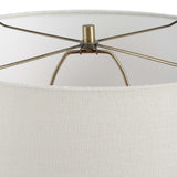 Rya Ceramic Table Lamp - Dark Brown by Uttermost - View 6