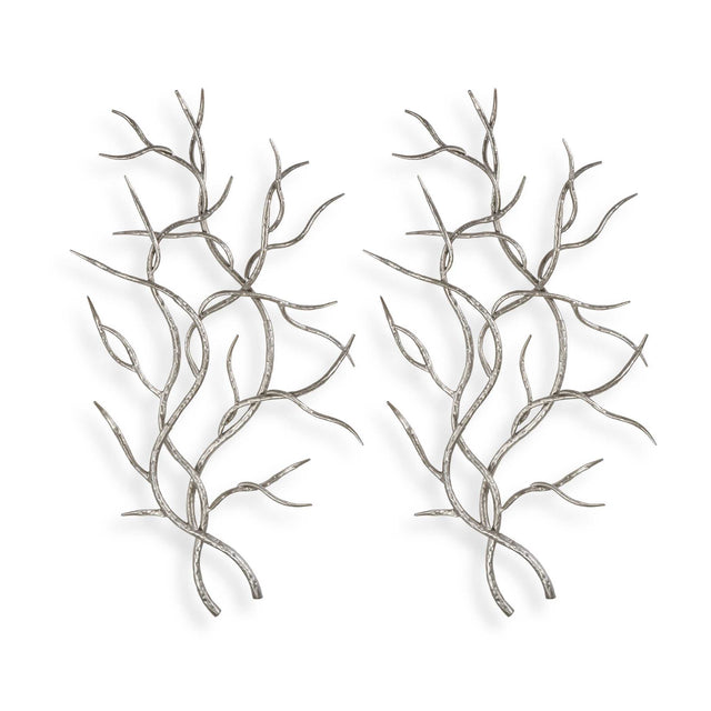 Silver Branches Wall Art (Set of 2) by Uttermost - View 1