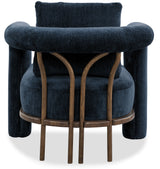 Harlow Accent Chair - Blue by Hooker Furniture - View 4