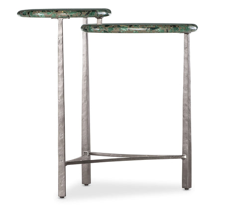 Commerce And Market Antares End Table - Green / Silver by Hooker Furniture - View 3
