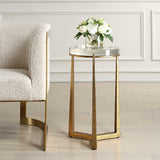 Midas Accent Table - Gold by Uttermost - View 3