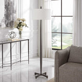 Counteract Rust Metal Floor Lamp - Black by Uttermost - View 3