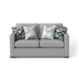 Milo Fabric Loveseat With Nailhead Trim | Flexsteel