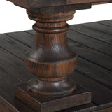 Stratford Coffee Table Walnut - Dark Brown by Uttermost - View 7