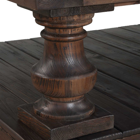 Stratford Coffee Table Walnut - Dark Brown by Uttermost - View 7