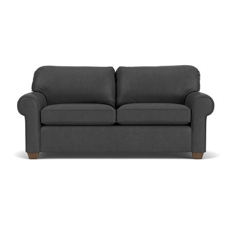 Thornton Leather Stationary Full Sleeper | Flexsteel
