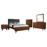 Roxbury Dark Walnut 5-piece Queen Bedroom Set